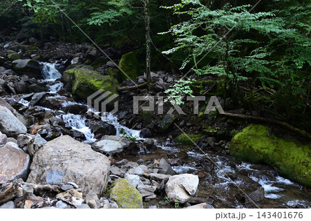 硫黄岳、横岳登山、八ヶ岳、長野県、山梨県 硫黄岳、横岳登山、八ヶ岳、長野県、山梨県 143401676