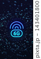 Vertical video. 6G digital global technology world network and communication. 3D concept motion graphics.. 143401800