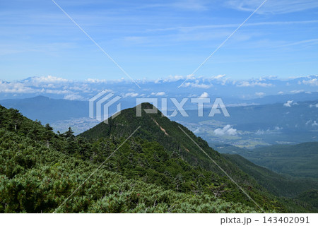 硫黄岳、横岳登山、八ヶ岳、長野県、山梨県 硫黄岳、横岳登山、八ヶ岳、長野県、山梨県 143402091