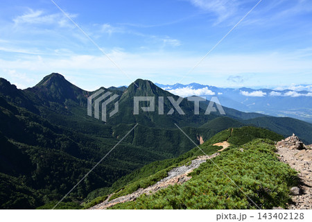 硫黄岳、横岳登山、八ヶ岳、長野県、山梨県 143402128