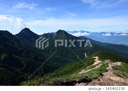 硫黄岳、横岳登山、八ヶ岳、長野県、山梨県 143402130