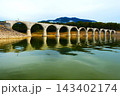 滅びゆく鉄道遺構のタウシュベツ川橋梁跡 143402174