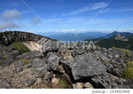 硫黄岳、横岳登山、八ヶ岳、長野県、山梨県 硫黄岳、横岳登山、八ヶ岳、長野県、山梨県 143402466