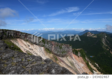 硫黄岳、横岳登山、八ヶ岳、長野県、山梨県 硫黄岳、横岳登山、八ヶ岳、長野県、山梨県 143402467