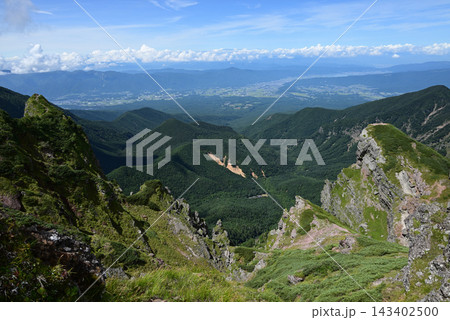 硫黄岳、横岳登山、八ヶ岳、長野県、山梨県 硫黄岳、横岳登山、八ヶ岳、長野県、山梨県 143402500