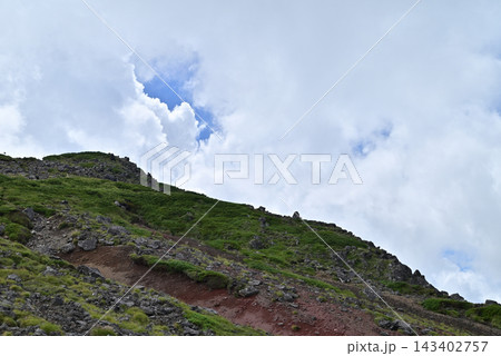硫黄岳、横岳登山、八ヶ岳、長野県、山梨県 143402757