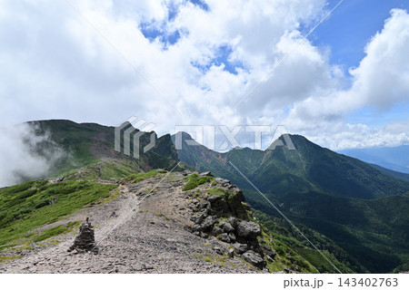 硫黄岳、横岳登山、八ヶ岳、長野県、山梨県 143402763