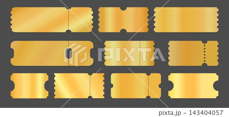 Elegant Golden Ticket Designs for Creative Projects and Events Showcase Elegant Golden Ticket Designs for Creative Projects and Events Showcase 143404057