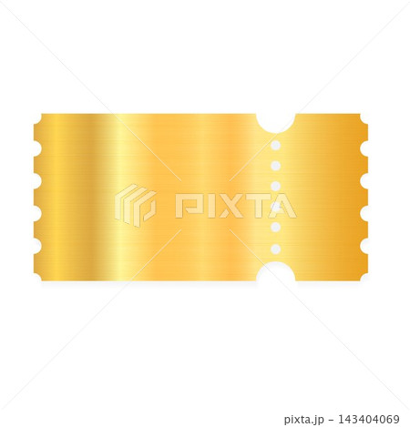 Golden Ticket Design for Events, Competitions, and Exclusive Experiences 143404069