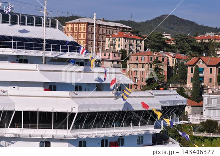 Savona, Italy - September 20, 2026: Cruise ship Costa Pacifica of the company Costa Cruises moored at the port of Savona at Italy Savona, Italy - September 20, 2026: Cruise ship Costa Pacifica of the company Costa Cruises moored at the port of Savona at Italy 143406327