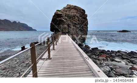 Experience the Stunning Coastal Pathway with its Unique and Beautiful Rocky Formation Experience the Stunning Coastal Pathway with its Unique and Beautiful Rocky Formation 143408484