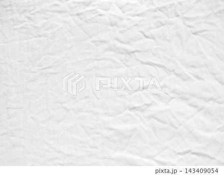 White canvas. Detailed white fabric texture close up 143409054