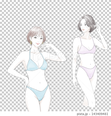 一個穿泳衣的女人 一個穿泳衣的女人 143409481