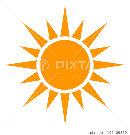 太陽のアイコン 143409880