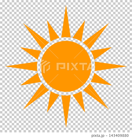 太陽のアイコン 143409880