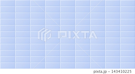 Blue ceramic tile background, seamless rectangular mosaic pattern for bathroom wall and floor. Blue ceramic tile background, seamless rectangular mosaic pattern for bathroom wall and floor. 143410225