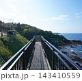 石川県能登半島 珠洲市の空中展望台スカイバードと日本海の絶景 143410559