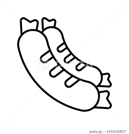 Sausage icon vector design templates simple and modern 143410957
