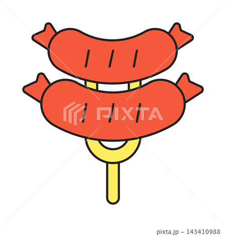 Sausage icon vector design templates simple and modern Sausage icon vector design templates simple and modern 143410988