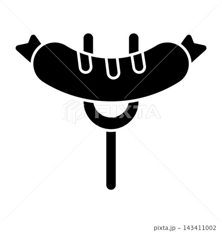 Sausage icon vector design templates simple and modern 143411002