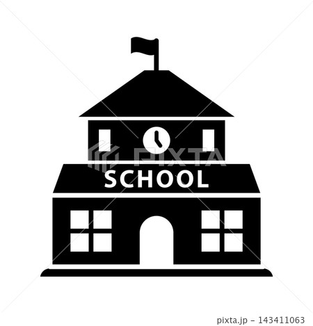 School Building icon vector design templates simple and modern 143411063
