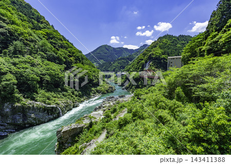 祖谷 大歩危峡 徳島県三好市 祖谷 大歩危峡 徳島県三好市 143411388