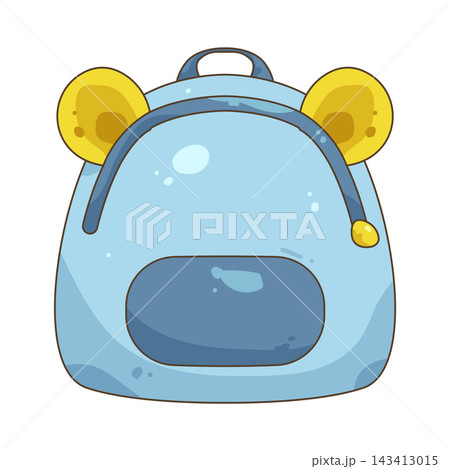 Illustration of toy backpack 143413015
