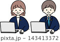 PC操作をする弁護士 143413372