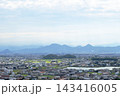 丸亀市の中心部からの南東方向の風景 143416005