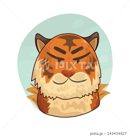 Illustration of Tiger Illustration of Tiger 143434927