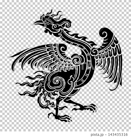 Chinese Phoenix Fenghuang Traditional Chinese Phoenix Fenghuang Traditional 143435316