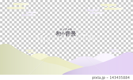 Simple Japanese-style background material 143435884