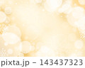 A Christmas background with bokeh and small snowflakes 143437323