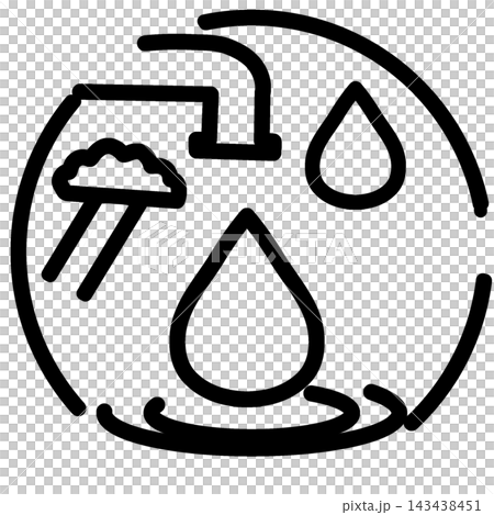 Water Conservation Icon for Save Water and Sustainability Water Conservation Icon for Save Water and Sustainability 143438451