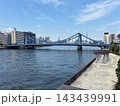 東京・清洲橋と東京スカイツリー 143439991