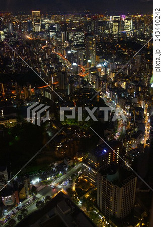 六本木ヒルズから見た夜景 143440242