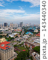 Aerial view of Kuala Lumpur cityscape showcasing modern architecture 143440340