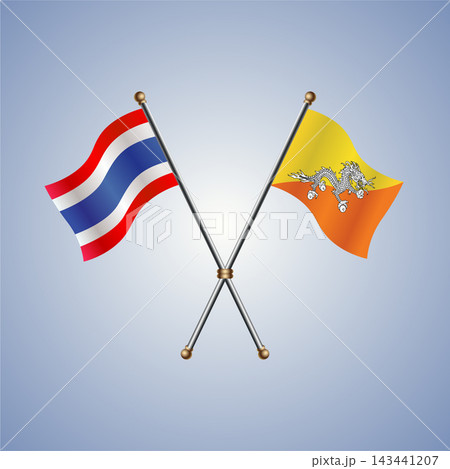 Thailand and Bhutan flag relations 143441207