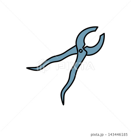 Trendy Pliers Icon Vector Template Illustration Design Trendy Pliers Icon Vector Template Illustration Design 143446185