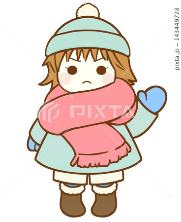 寒い日の女の子(左手・真剣) 寒い日の女の子(左手・真剣) 143449728