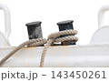 Mooring heavy duty rope detail 143450261