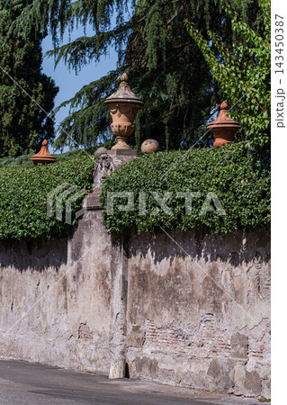 The border of the Sovereign Order of Malta on Aventine Hill in Rome, Italy The border of the Sovereign Order of Malta on Aventine Hill in Rome, Italy 143450387