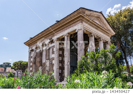 Temple of Portunus in Forum Boarium in Rome Temple of Portunus in Forum Boarium in Rome 143450427