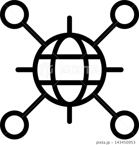 Data Network Modern and Creative Icon Data Network Modern and Creative Icon 143450953