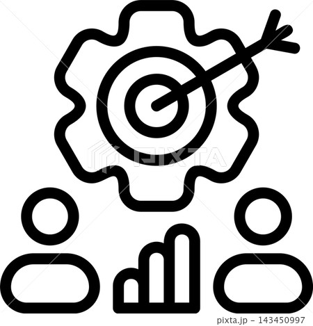 Goal Alignment Modern and Creative Icon Goal Alignment Modern and Creative Icon 143450997