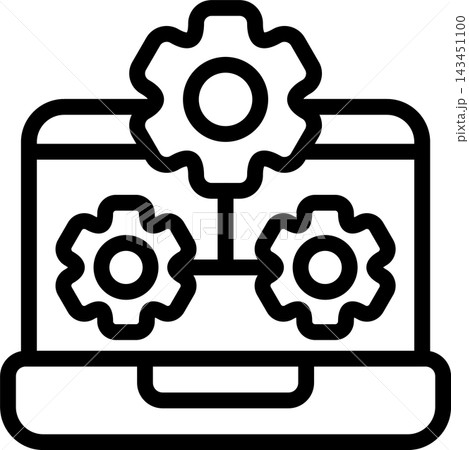 IT Infrastructure Modern and Creative Icon 143451100
