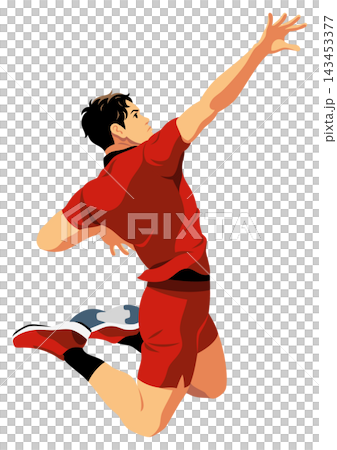 Volleyball player Volleyball player 143453377