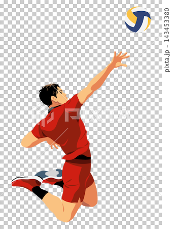 Volleyball player Volleyball player 143453380