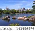 名古屋徳川園の風景　龍仙湖　2024年5月撮影 143456576