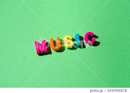 MUSICの文字 MUSICの文字 143456878